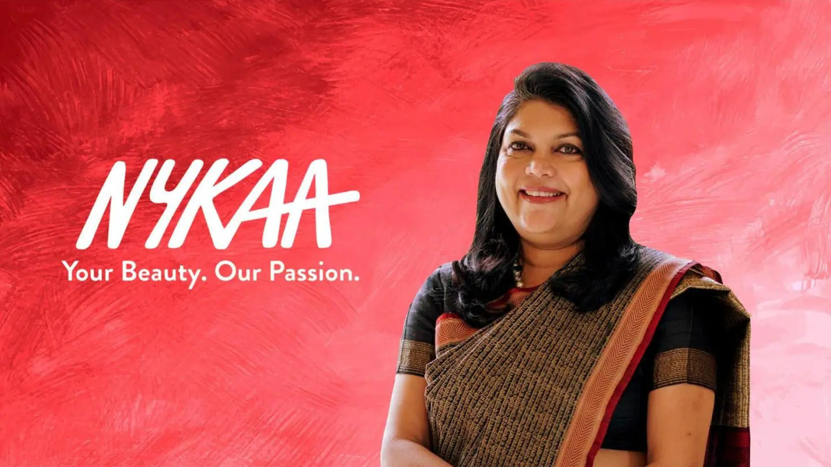 Falguni Nayar,  Nykaa founder,  Nykaa CEO,  Indian entrepreneur,  women entrepreneur India,  beauty e-commerce,  retail revolution India,  Indian female billionaire,  digital retail,  beauty retail founder