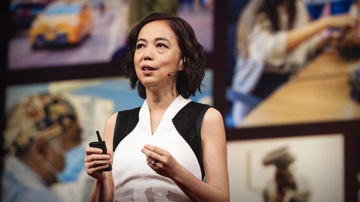 Fei-Fei Li,  artificial intelligence pioneer,  computer vision researcher,  ImageNet creator,  Stanford AI professor,  human-centered AI,  deep learning innovation,  AI ethics leader,  women in technology,  Fei-Fei Li biography